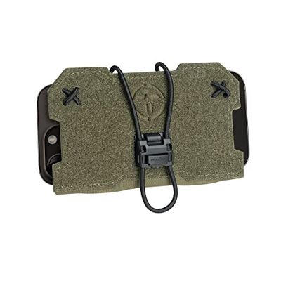 TOPTACPRO Tactical Admin - Custodia per telefono cellulare con fibbia magnetica a sgancio rapido (Ranger Green)