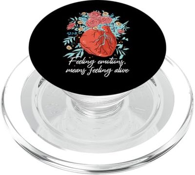 Sentir emociones significa sentirse vivo - Psicología PopSockets PopGrip para MagSafe