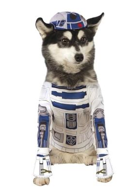 Star Wars - Rubie's 888249-S R2-D2 kostuum voor huisdieren, maat S