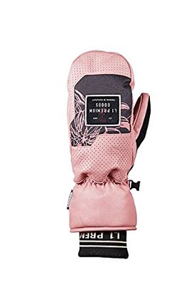 L1 Premium Goods LO-FI MITT Glove 22 - Guanti da snowboard, colore nero, rosa, L