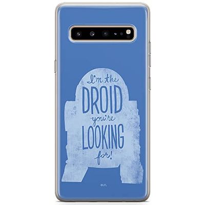 ERT GROUP Custodia per Samsung S10 5G Originale e ufficiale Star Wars Modello Droids 006 perfettamente adattato alla forma del telefono cellulare, custodia in TPU