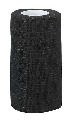 Kerbl EquiLastic självhäftande bandage, 7,5 cm bred, svart