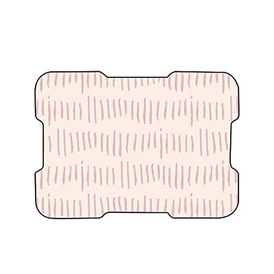 Bonamaison, Digitaal bedrukte muismat, antislip onderkant, voor kantoor en thuis, afmetingen: 22x18 cm