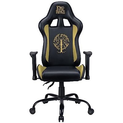 Subsonic Lord Of The Ring Officiële Ergonomische Gamerstoel Verstelbare Rugleuning En Armleuningen, Officiële Gelicentieerde Gamingstoel Voor Volwassenen