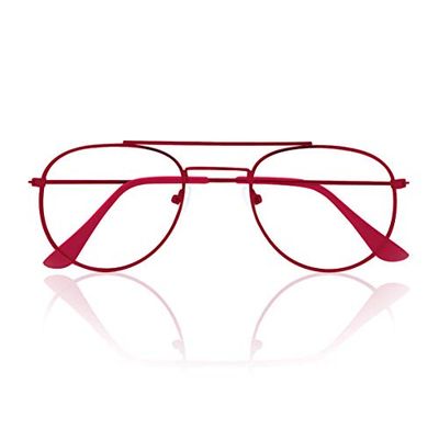 Prontoleggo Occhiali da Lettura Aviator Rosso +1,50