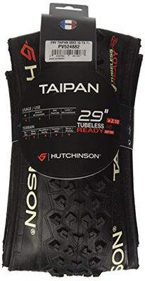 Hutchinson Taipan Pneu de vélo Adulte Unisexe, Noir, 29 x 2.10