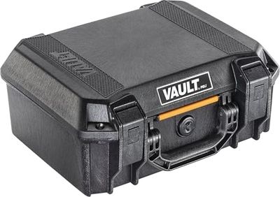PELI VAULT V200C Skyddsväska; Överlägset skydd för värdefull utrustning; Väderbeständig & dammtät; Intern volym: 13 liter; Färg: Svart