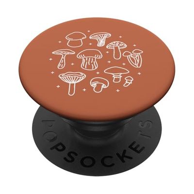 PopSockets Cottagecore Mushrooms Cottage Forest Vintage Aesthetic PopSockets PopGrip: Swappable Grip for Phones & Tablets