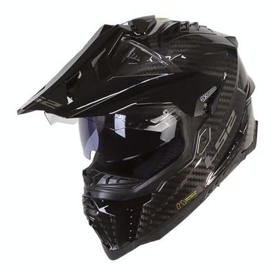 LS2, Casque Moto Cross EXPLORER CARBON Gloss Carbon, XL