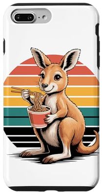 Retro Kangaroo Instant Cup Noodles Kangaroos Case for iPhone 7 Plus/8 Plus