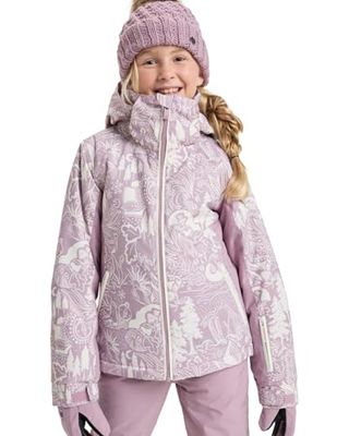 Roxy Free Jet - Giacca da neve, da ragazza, taglia 16, colore: Rosa