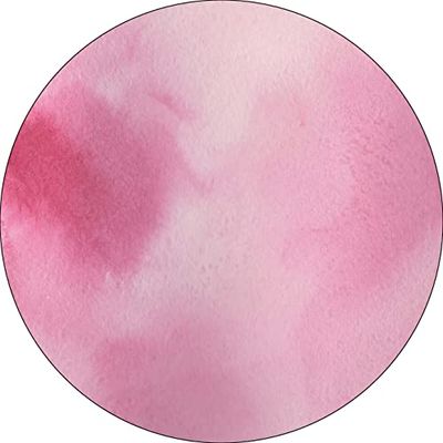Bonateks, Runt digitalt tryckt musmatta, halkfri undersida, för kontor och hem, diameter: 22 cm