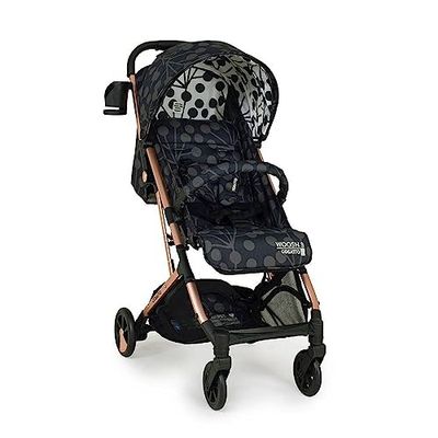 COSATTO Woosh 3 Lunaria Blush Kinderwagen, geschikt vanaf de geboorte tot 25 kg, eenvoudig op te vouwen, compact, grote mand, bekerhouder en regenbescherming