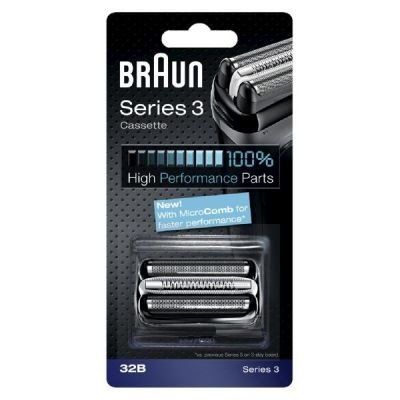 Braun 32B Combi Ricambio Lamina&Blocco Coltelli Nero