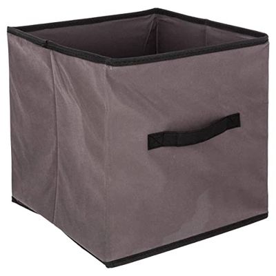 5 five simply smart Boite Cube de Rangement Couleur Taupe 31x31cm