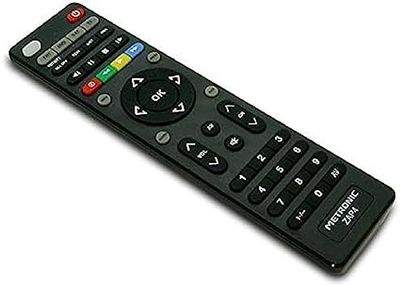 Metronic TCDE ZAP4 TV/SAT/DVD/SAT universele afstandsbediening, zwart