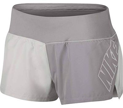 Nike W Nk Crew SD, Shorts Unisex-Adulto, Vast Grey/Reflective Silv, L