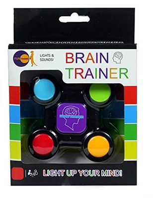 Fun Trading 4802 Brain Trainer, geheugen en leerspel met licht en geluid, inclusief batterijen