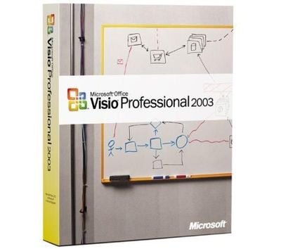 Microsoft VISIO PRO 2003 WIN32 ENGLISH VPUP CD-ROM