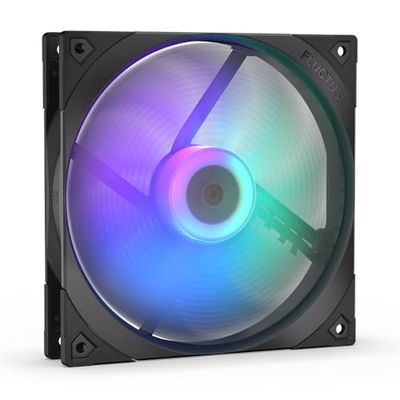 ENDORFY Fluctus 140 PWM ARGB, Ventola per Case PC, Alte Prestazioni Contro Le restrizioni ed Estrema silenziosità, 140 mm, retroilluminazione ARGB, EY4A004
