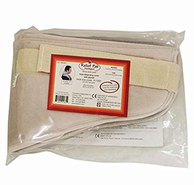 Relief Pak Badstofhoes voor warmtekussens (voor de nek), warme compressor, 61 x 15 x 2,5 cm