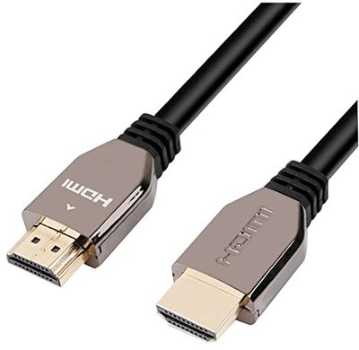 Premium High Speed 8K 60Hz HDMI 2.1 Lood met Ethernet, Gouden Contacten, 1m