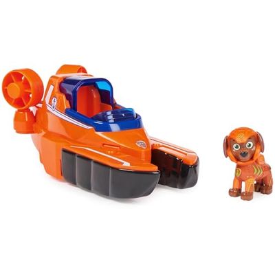 PATRULLA CANINA - AQUA PUPS - FIGURA DE ACCIÓN LA PATRULLA CANINA - Coche Transformable Langosta de Zuma con Figura de Acción Coleccionable de la Patrulla Canina - 6066143 - Juguetes Niños 3 Años +