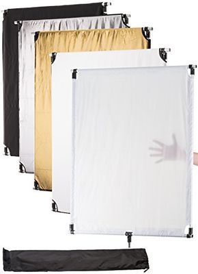 Bresser F001976 Pannello Riflettente BR-FP10 5in1, 90 x 120 cm