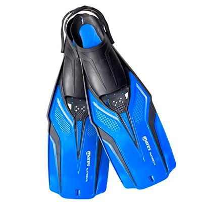 Mares Aquzone Nateeva Jr. - Snorkelvinnen - Jongen, Blauw, XS