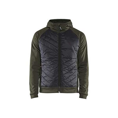 Blaklader 346325264599XXXL Hybrid Sweater, Dark Olive, Size XXXL