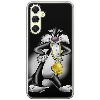 ERT GROUP etui na telefon Samsung A54 5G, case oryginalny i oficjalnie licencjonowany przez Looney Tunes, wzór Sylvester 002, optymalnie dopasowane, plecki z TPU