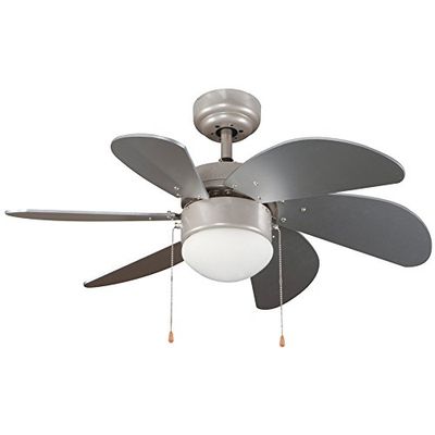 wonderlamp Basic Ventoinha, E27, 15 watts, branco, 76,2 x 76,2 x 41,5 cm