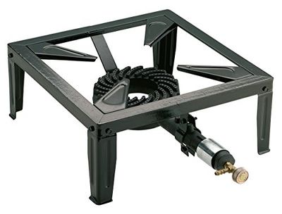 C.A.O. - Réchaud fonte gaz 4 pieds en Fonte - Longueur 40 cm - Largeur 40 cm - Hauteur 15 cm