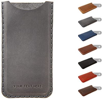 Custodia in pelle personalizzata per Lenovo z2 plus a7700 a6600 p2 a k6 note power vibe c2 zuk c z1 k5 p1 turbo lemon 3 a7000 k4 s1 lite Incidi il tuo nome o iniziali, disponibile in tutti i formati