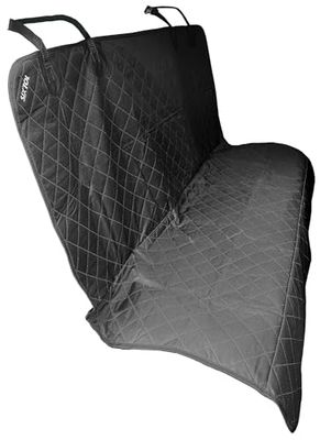 SIXTOL CAR Rocky S - Custodia protettiva per seggiolino auto per cani | coperta per cani | protezione sedile posteriore | poliestere + PP | auto | colore nero