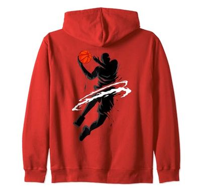 The Legend Basketball Slam Dunk for the Basketball Lovers Zip Hoodie