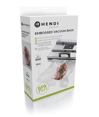 HENDI 971048 Sacs sous vide gaufrés