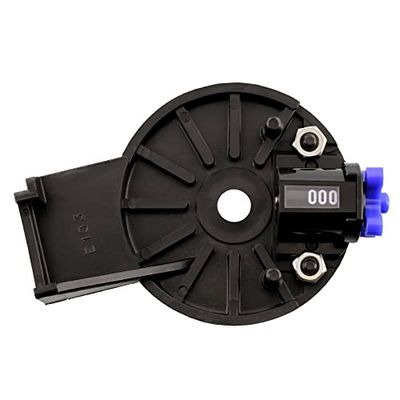 Scotty 1145 Teller alleen w/Base voor elektrische dieptekracht downriggers, zwart, klein