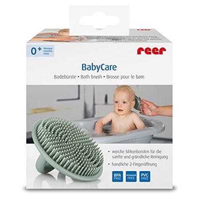BabyCare badborstel van siliconen, voor extra zacht en zacht baden van je baby