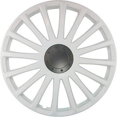 J-Tec J13590 Set Di 4 Copricerchi Grand Prix 13 Pollici Bianco