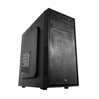 Caja microATX 1 x USB 3.0, 2 x USB 2.0, sin Fuente - Ideal para montajes compactos y optimización de Espacio.