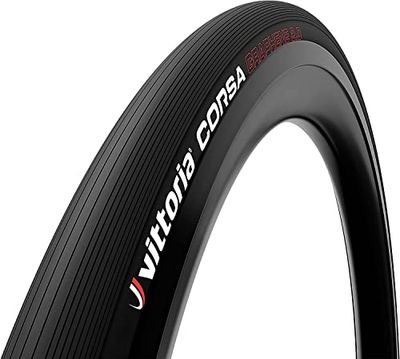 VITTORIA Cub. Corsa 30-622 G2.0 Fietsband, volwassenen, uniseks, zwart (zwart), eenheidsmaat