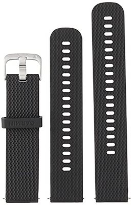 Garmin Pulsera de reloj de recambio rápido, color Negro, silicona