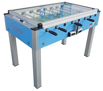Roberto Sports Summer Free Cover Table Football, Sky Blue, One Size