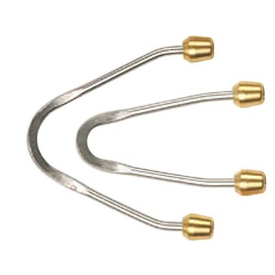 Salvimar Twinn con Sfere, Ogiva Unisex Adulto, Ottone, Coppia