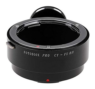 Fotodiox Pro Adaptor de Montura de Lente para Lente Contax Yashica a Cámaras Fujifilm X Mirrorless