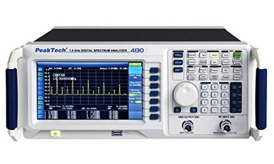 PeakTech P 4130 1,5 GHz Spectrum Analyzer ~ con Display TFT, generatore di tracciamento e LAN/USB