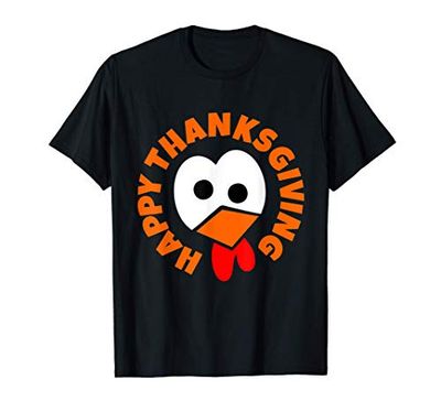 Happy Thanksgiving Turkey Viso / La Festa del Ringraziamento Maglietta