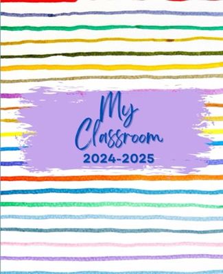 Teacher Planner 2024-2025: Monthly / Weekly Calendar, Classroom Organization 7.625" x 9.5" Matte Durable Cover
