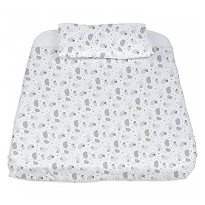 Chicco Beddengoedset met 3 delen voor Next2Me Grey Sheep